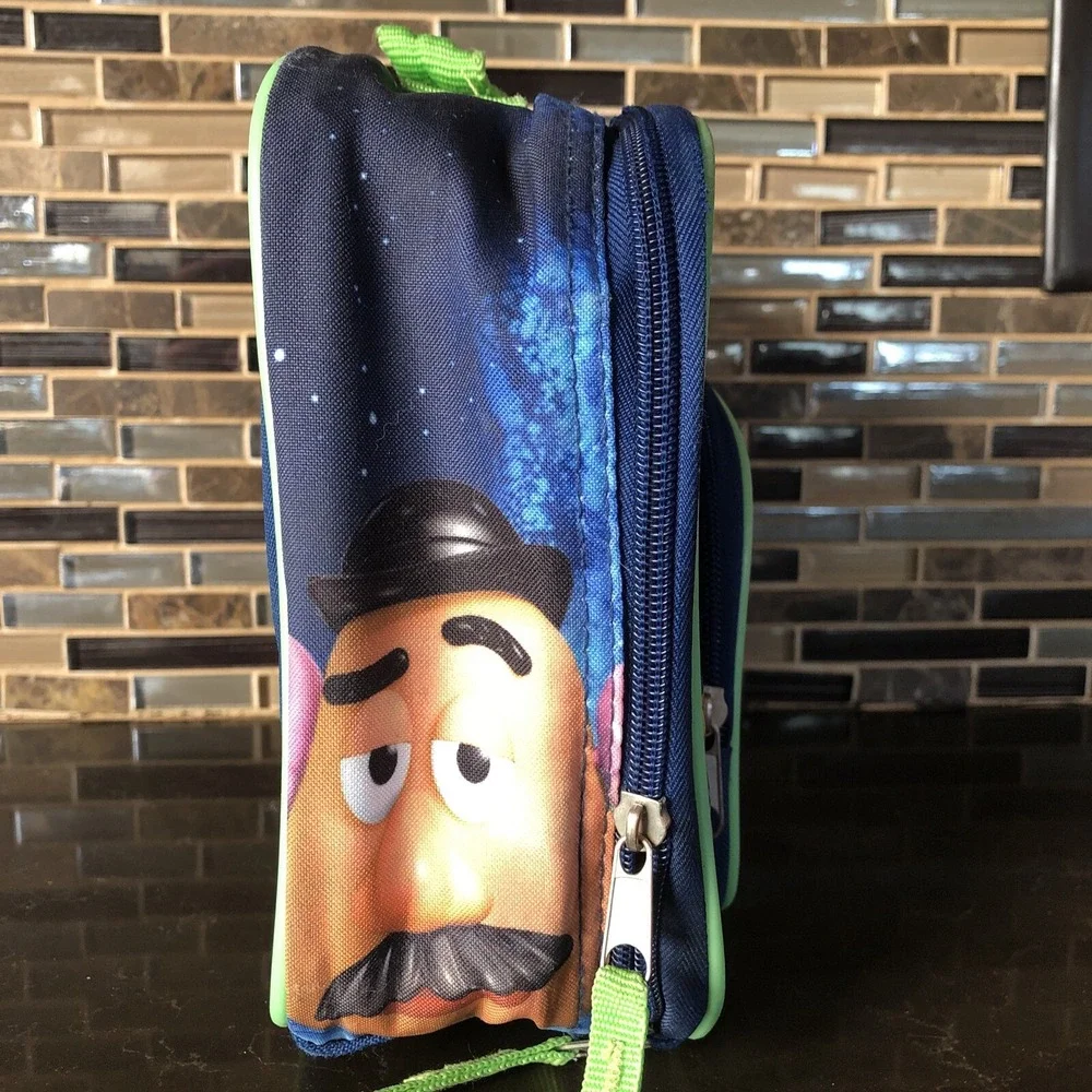 Disney Pixar Toy Story 4 Lunch Bag Insulated Buzz‎ Woody Rex Bo Forky Used